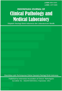 Image of Indonesian Journal Of Clinical Pathology and Medical Laboratory Vol.26 No.3 Juli 2020