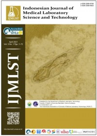 Image of Indonesian Journal Of Medical Laboratory Science and Technology Vol.3 No.1 April 2021