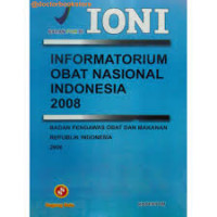 Image of Informatorium Obat Nasional Indonesia 2008