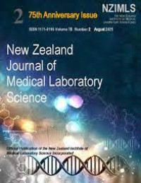 Image of New Zealand Journal Of Medical Laboratory Science Vol.74 No.2 Agustus 2020