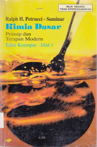 Image of Kimia Dasar : Prinsip dan Terapan Modern Jilid 1